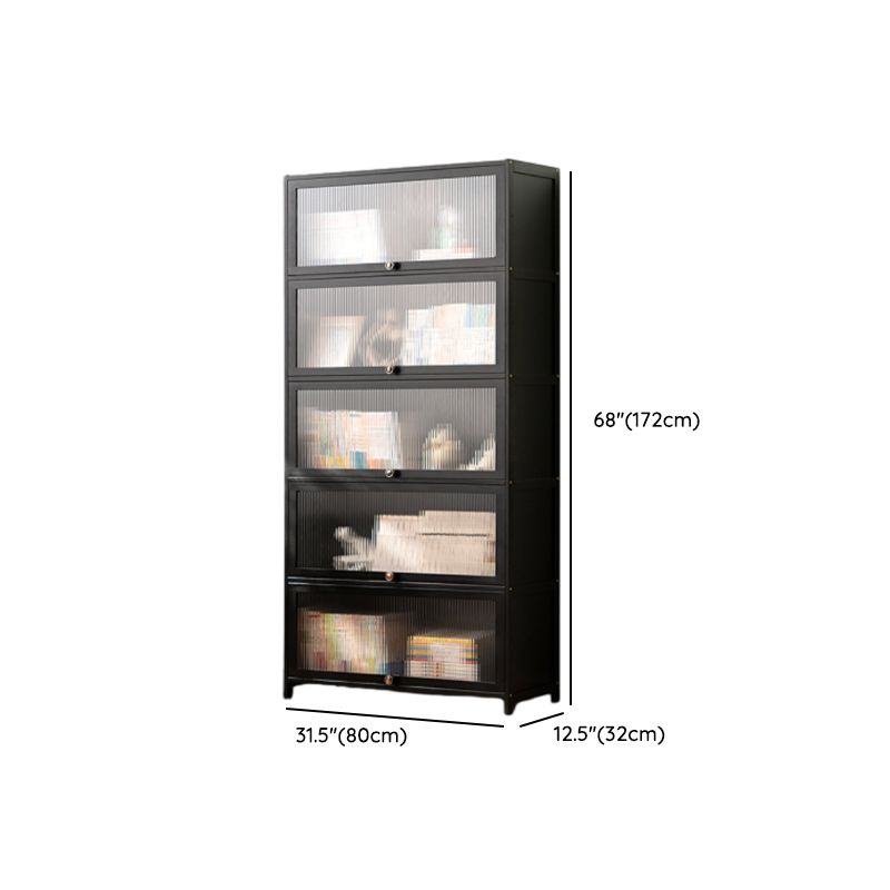 Ink Shelf Organizer with 1 Cabinet, 2 Cabinets, and 3-Cabinet, 2-Shelf, 3 Shelves, and 4-Shelf, Vertical/Horizontal Orientation, and Closed Back