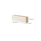 Chalk Folding Display Table in Rectangle Shape, 30 to 39 in Height, Unfinished Finish, 50 in & above Size, Up to 19 in Width
