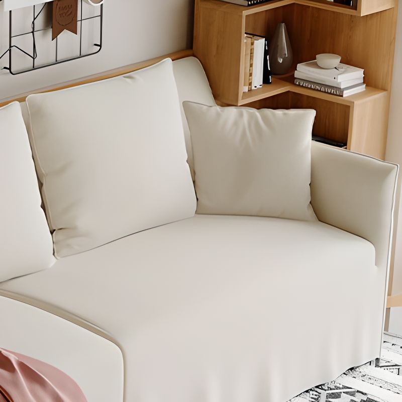 Standard Sofa/Loveseat in Light Gray/Emerald Green/Beige with Dressmaker Skirt and 5 Pillows