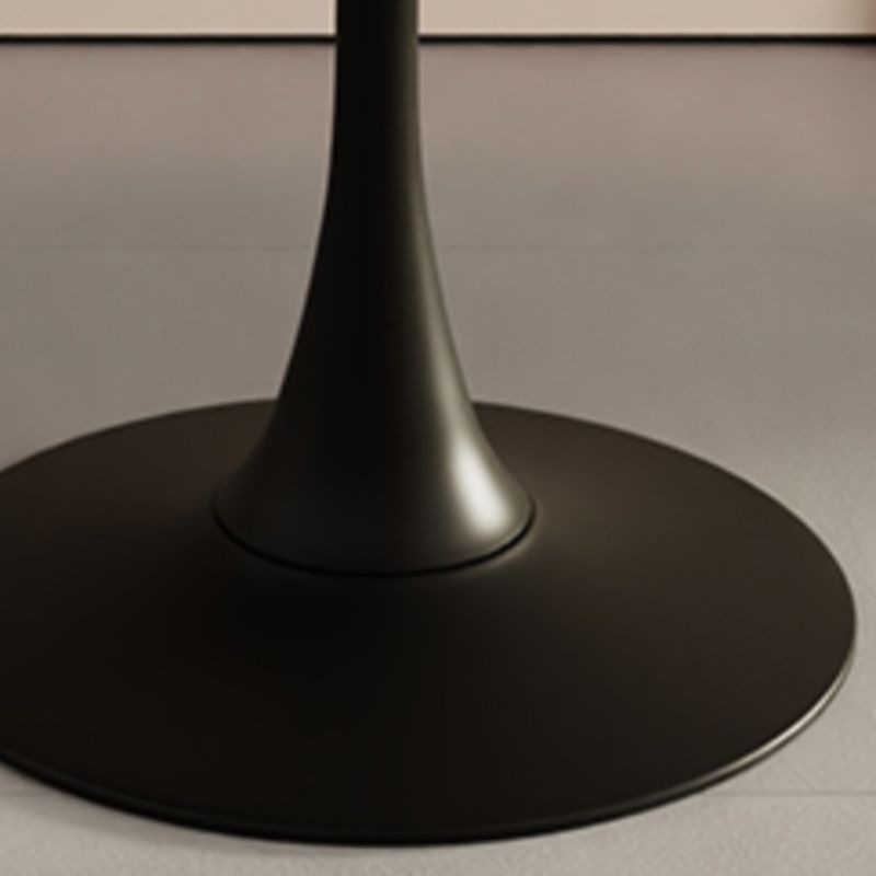 Laminate Dining Table with Pedestal Base, No Extra Durability, Available as 2-seater/4-seater