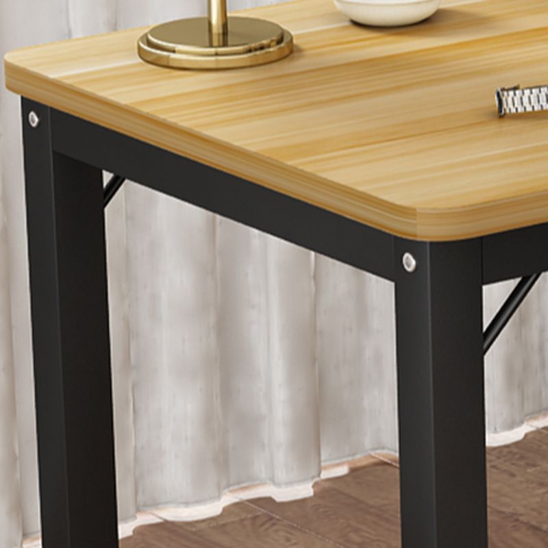 Casual Adjustable Writing Desk with Scratch-proof Sleigh Base in Ink/Light Gray/Sepia, Unattached Installation and Caster Options