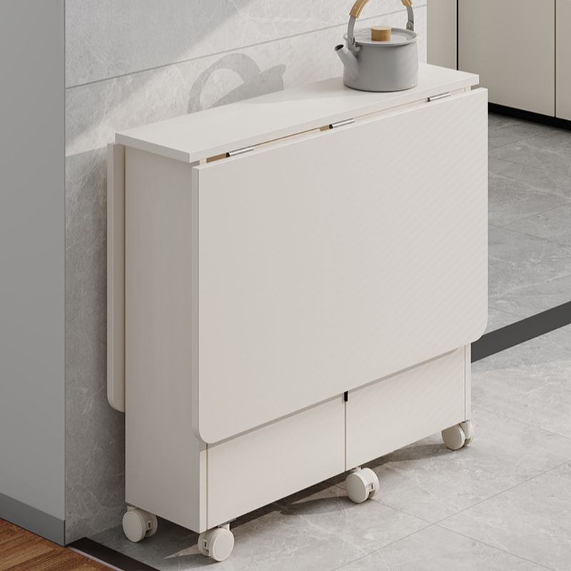 No Installation Required Minimalist Rectangular Wood Folding Banquet Table, No Extra Durability