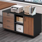 Scratch Resistant Base Cabinet with Transportable Stockroom and 2-Wide/3-Wide Compartments