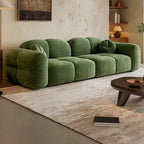 Versatile Black/Light Gray/Sage Standard Sofa/Loveseat with Arm and Concealed Support