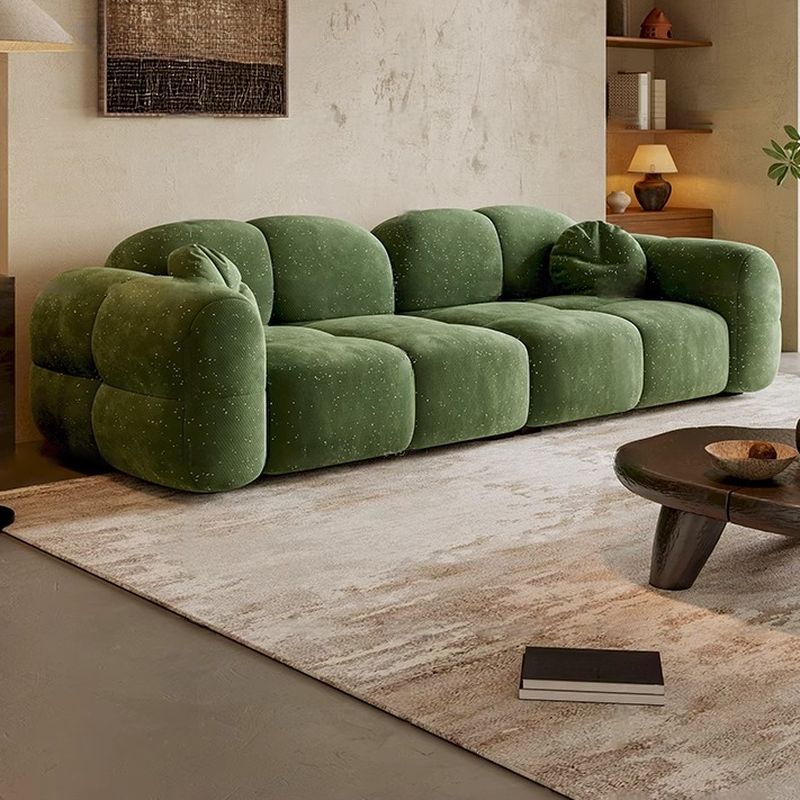Versatile Black/Light Gray/Sage Standard Sofa/Loveseat with Arm and Concealed Support