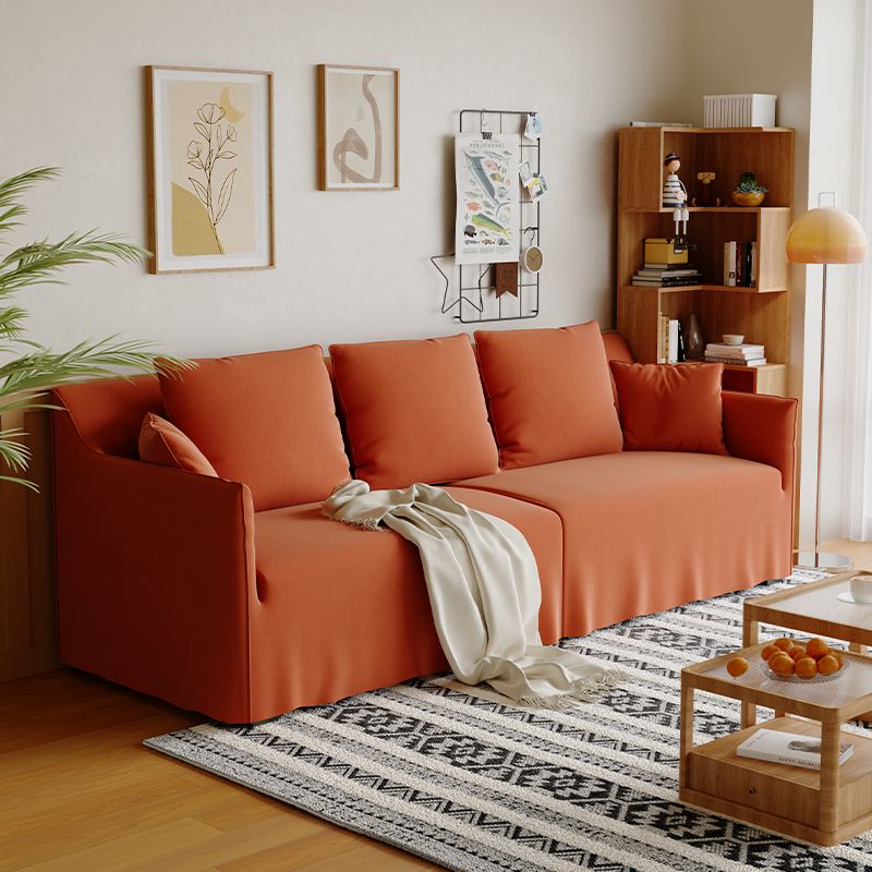 Standard Sofa/Loveseat in Light Gray/Emerald Green/Beige with Dressmaker Skirt and 5 Pillows