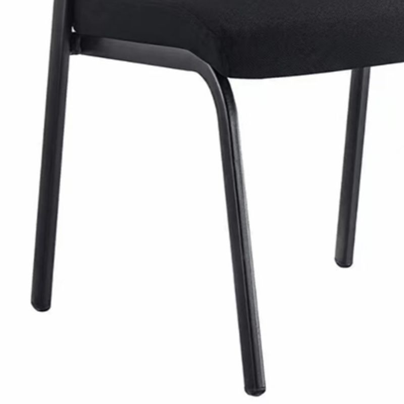Casual Solid Color Non-foldable Metal Side Chair, 1 Piece for Tile Flooring
