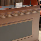Auburn Modern Solid Wood Full Podium with Storage
