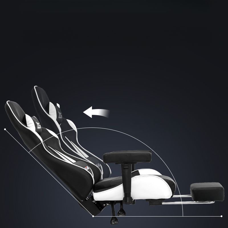 Simple Arm Wingbacked Chair with Armrest, Upholstered Steel Midnight Black Frame and Adjustable Backrest