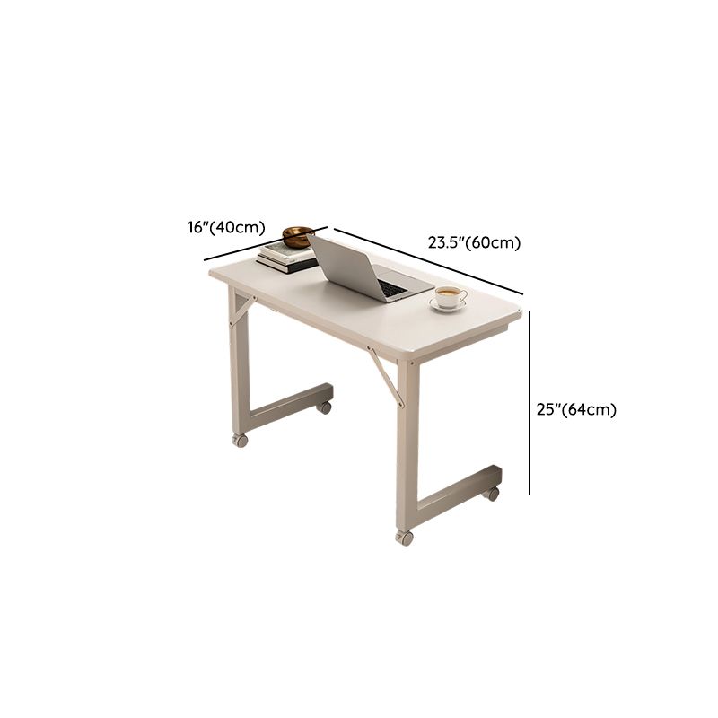 Trendy Engineered Wood Laptop Cart with Casters