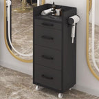 Alloy Equipment Cart with Casters and 1 Shelf/2 Tiers for Adult