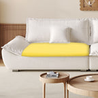 Modish Solid Color Stain Resistant Standard Sofa/Loveseat for 3-seater/4-seater/5 Person with 2 Pillows