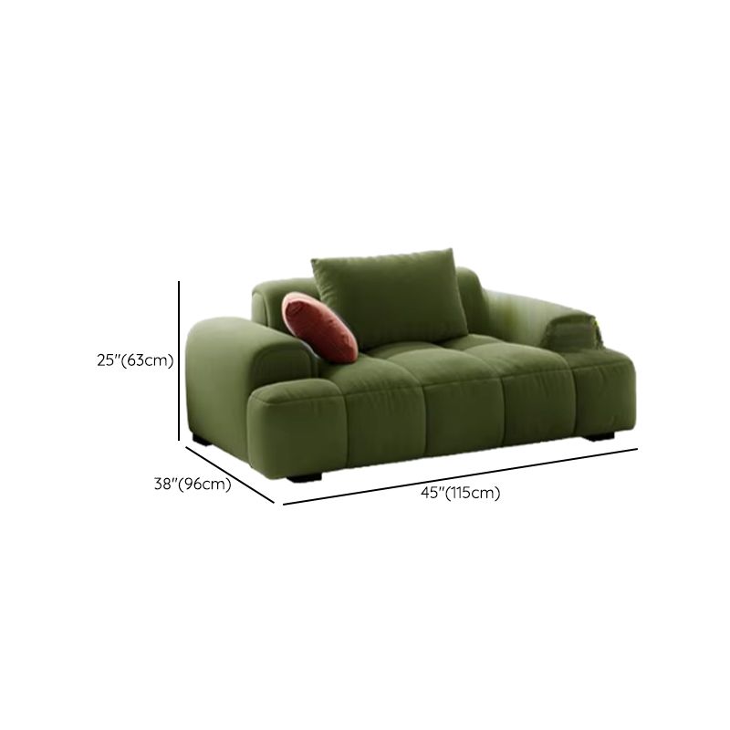 Sage Standard Sofa with Arm and 4 Pillows