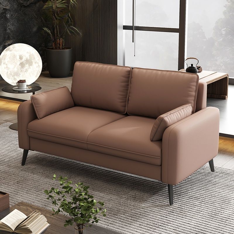 Versatile Standard Sofa/Loveseat/Single Sofa with Loose Back in Olive Green/Amber Color/Coffee and Arm