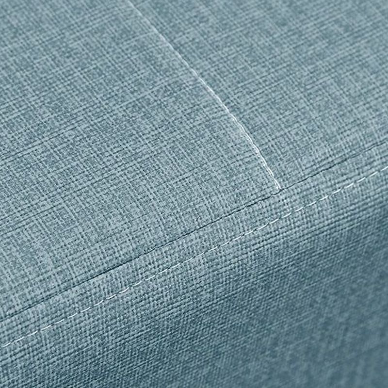 Simplistic Loveseat/Sofa with Armrest and Metal Legs