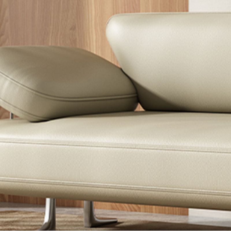 Modern Simple Style Chaise Chair for Bedroom with Solid Color and Left Arm/Right-hand Arm