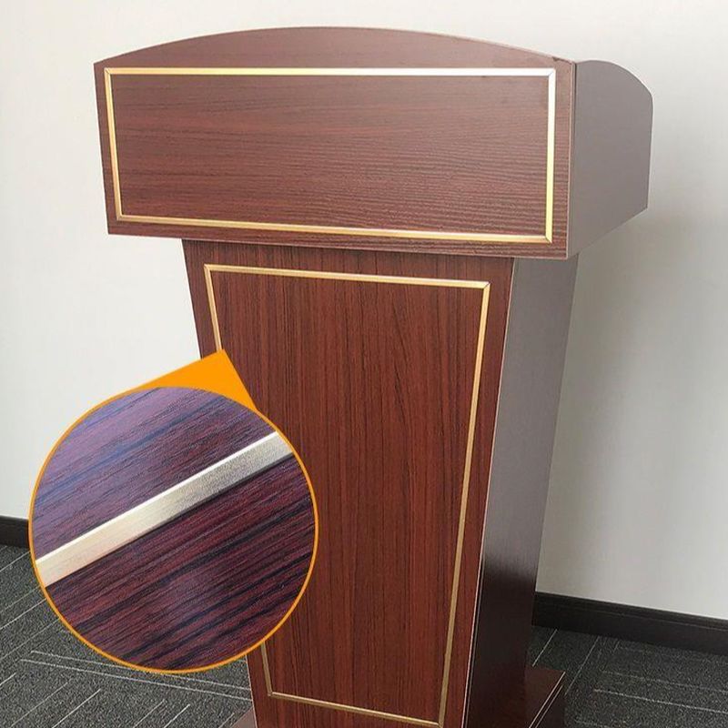 Modern/Glam Engineered Wood Full Podium with Storage