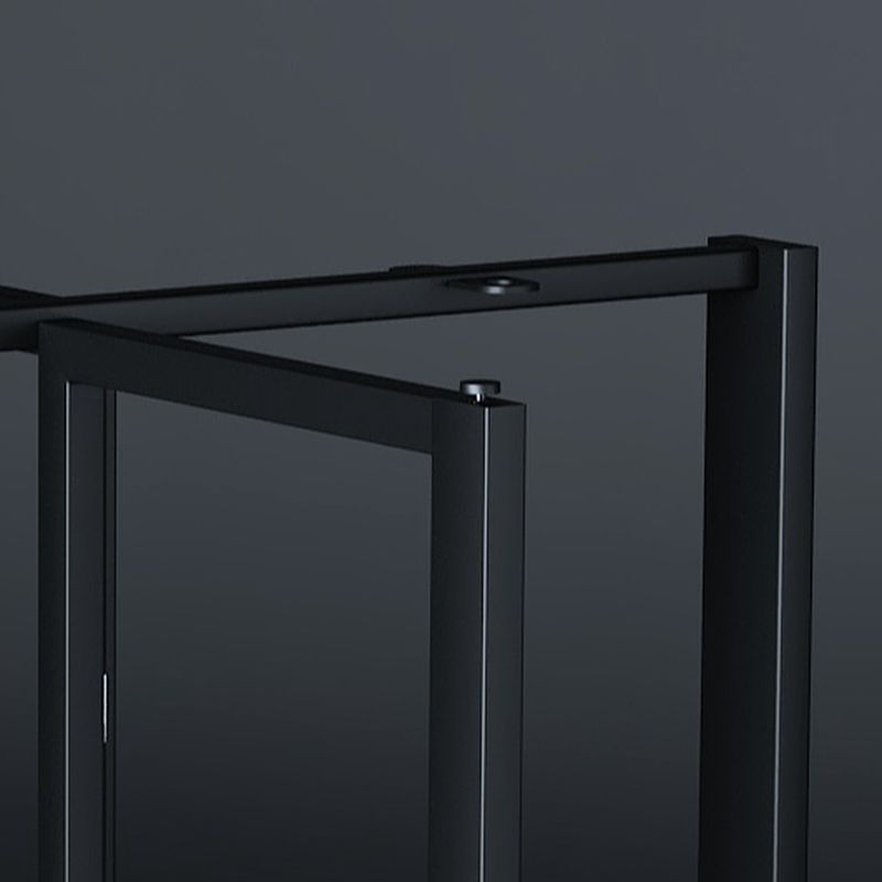 Minimalist Rectangular Folding Banquet Table with Casters and Corrosion Resistant Faux Wood Top