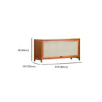 Sepia Bambusa 4-tier Shoe Storage Cabinet