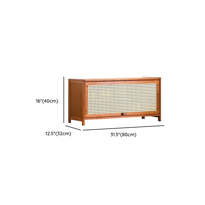 Sepia Bambusa 4-tier Shoe Storage Cabinet