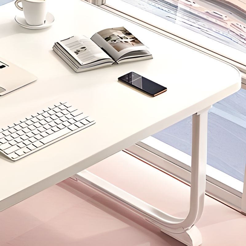 Casual Engineered Wood Notebook Stand with Compartment