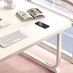 Casual Engineered Wood Notebook Stand with Compartment