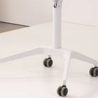 Modern Speaker Stand with Adaptable Height and Rollers