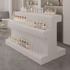 Minimalist Chalk Display Table with Environmentally Friendly Stump Base, Unfinished Finish, 50 in & Above Size, 30 to 39 in Width