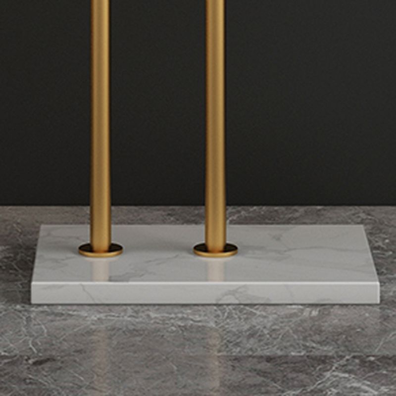 Contemporary Alloy Coat Rack with Metal Hook