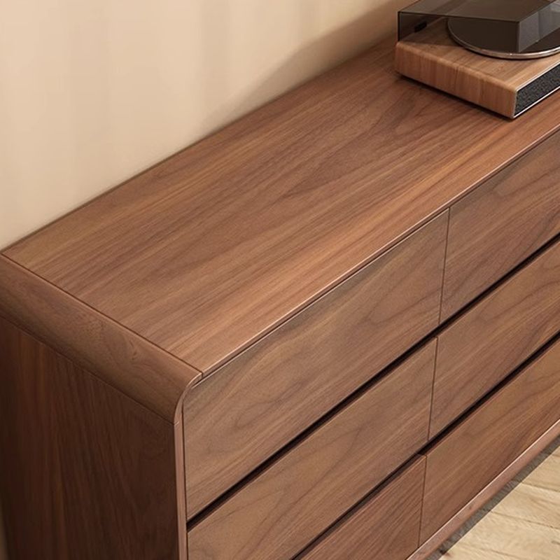 Cocoa Casual Rubberwood Console Dresser/Semainier with 9/6/8 Drawers in Horizontal/Vertical Orientation