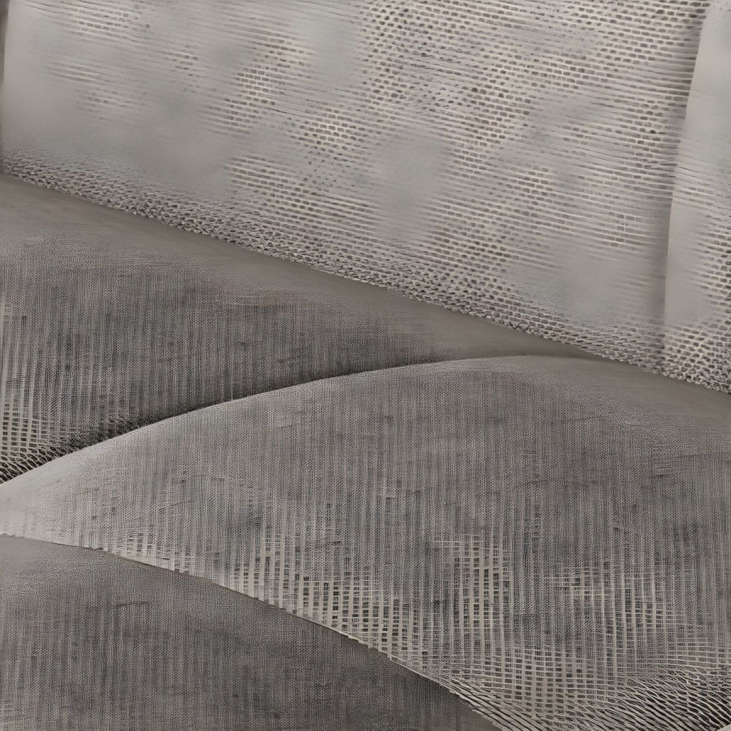 Armless Cotton Blend and Leather Convertible Contemporary Sofa Bed