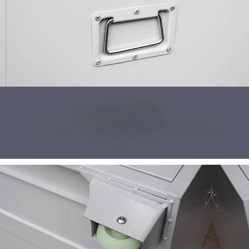 Art Deco Steel Non-flammable Horizontal Filing Cabinet/Vertical Filing Cabinet with Soft Close and Key Lock
