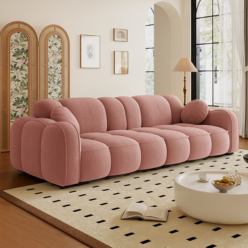 Drawing Room Standard Sofa in Midnight Black/Light Gray/Light Brown with Armrest