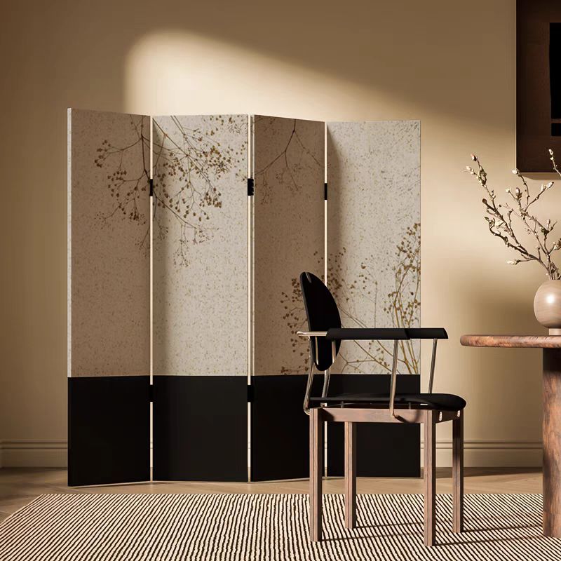 Ink Opaque Fold-up Screen Divider with Laminate Frame, Available in 3/4 Panels, Double Sided Print, Independent