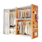 Simplistic Steel Hall Rack with Repository Storage