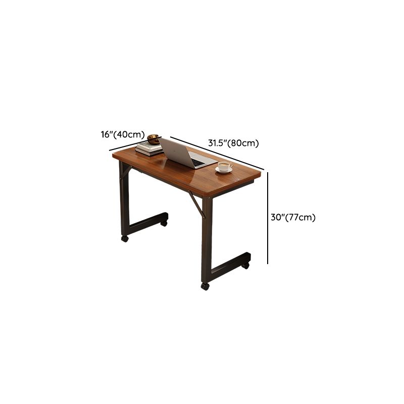 Trendy Engineered Wood Laptop Cart with Casters