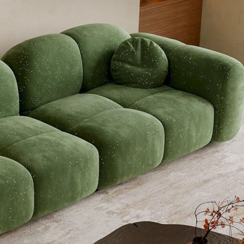 Versatile Black/Light Gray/Sage Standard Sofa/Loveseat with Arm and Concealed Support