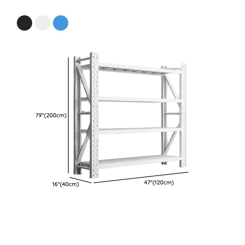 Modern Steel Warehouse Storage Rack with Alterable Shelf, Unfixed for Garage