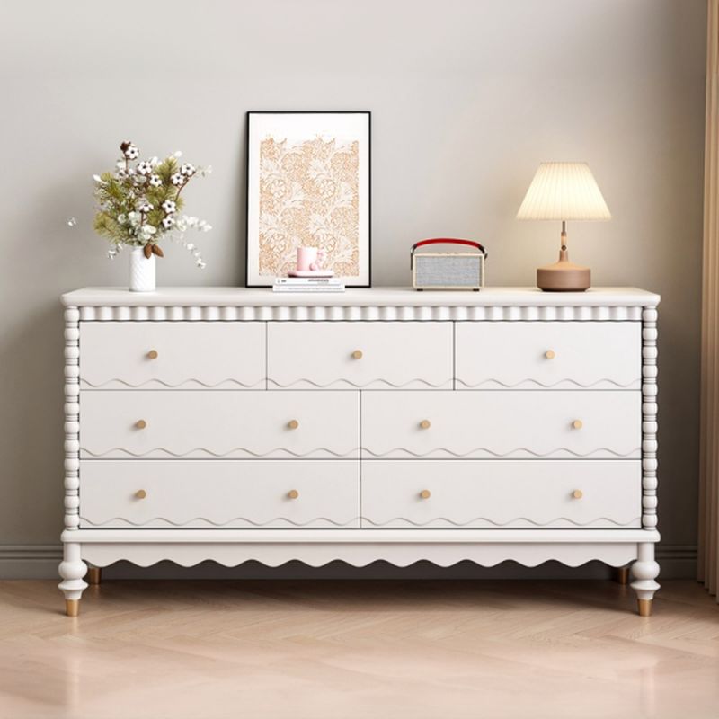 Trendy Natural Wood Console Dresser/Gentleman's Chest with Horizontal/Vertical Orientation