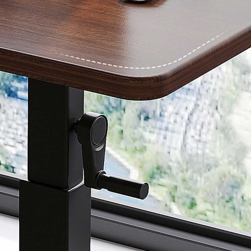 Versatile Laptop Cart with Pop Up Foldable Design, Lifting Airlift, and 5 Outlets