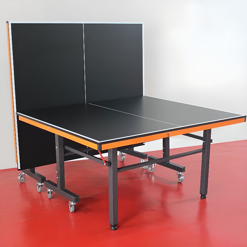 Indoor Ink Synthetic Laminate Ping Pong Table with Table Tennis Paddle Included