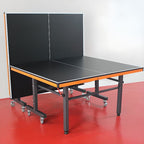 Indoor Ink Synthetic Laminate Ping Pong Table with Table Tennis Paddle Included