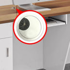 L-Shape Desk with 1 Cabinet, Hutch, Keyboard Tray, Cable Management, Desk Return, Filing Cabinet, and 1 Drawer Pedestal