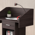 Modern Engineered Wood Full Podium with Storage