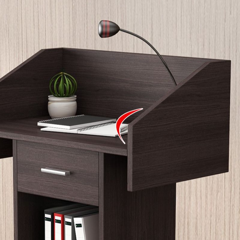 Modern Engineered Wood Full Podium with Storage