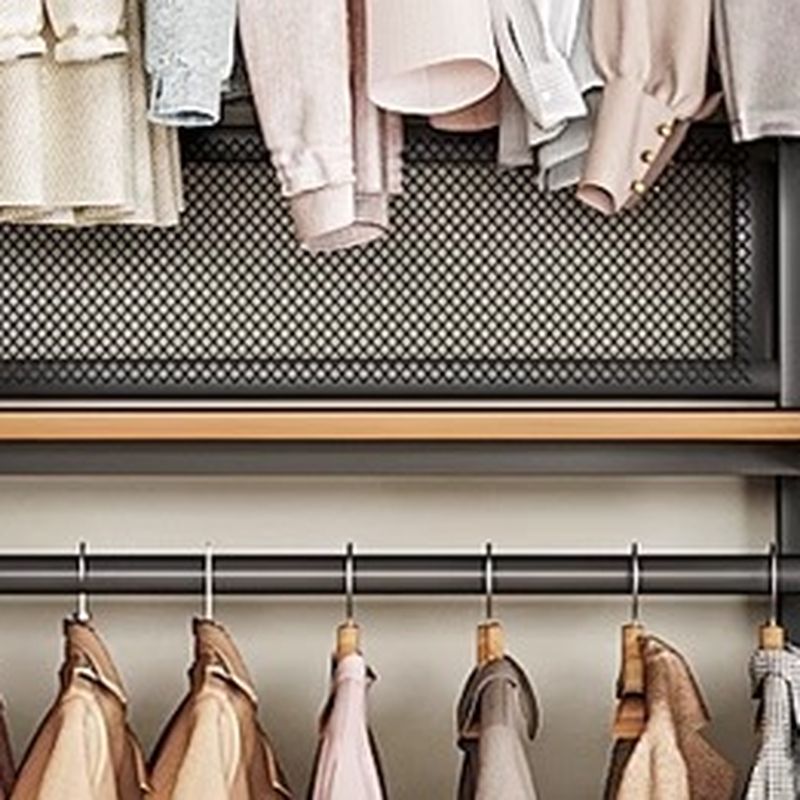 Midnight Black Simplistic Steel Hall Rack with Repository, 2 Drawers/3 Drawers, 4 Shelves/3 Shelves/7 Shelves, and Manufactured Wood Bench