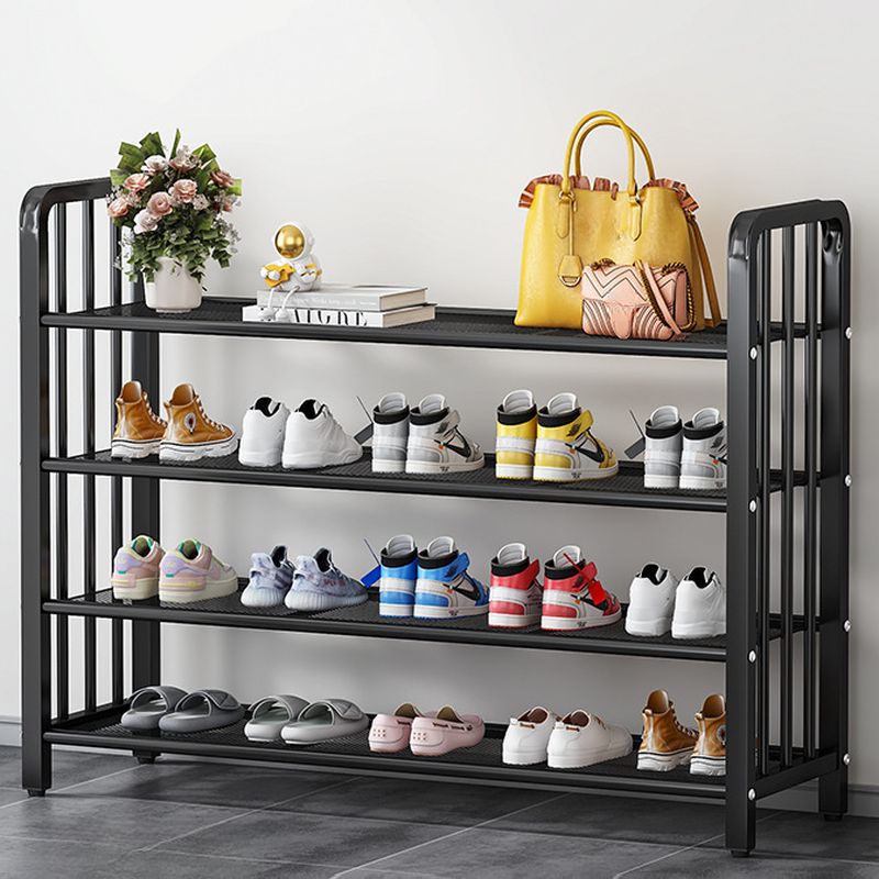 5 Tiers/4-tier/3-tier Modern Metal Standalone Shoe Shelf with Shelf