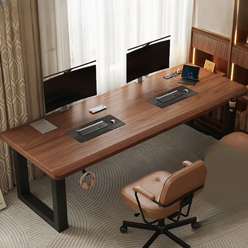 Minimalist Ergonomic Distortion-resistant Sled Base Independent Structure with Wire Management Solid Wood Top
