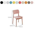 Art Deco Parlor Side Chair with Ventilated Back, Ink/Dark Gray/White Synthetic Material Legs, Pile-upon-able, and Foot Pads