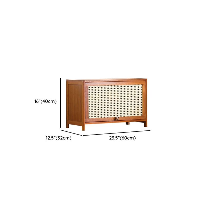 Sepia Bambusa 4-tier Shoe Storage Cabinet